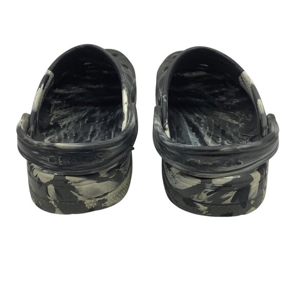 Crocs Classic Baya Clog Marble Black & White Men 9 Women 11 - Picture 4 of 5